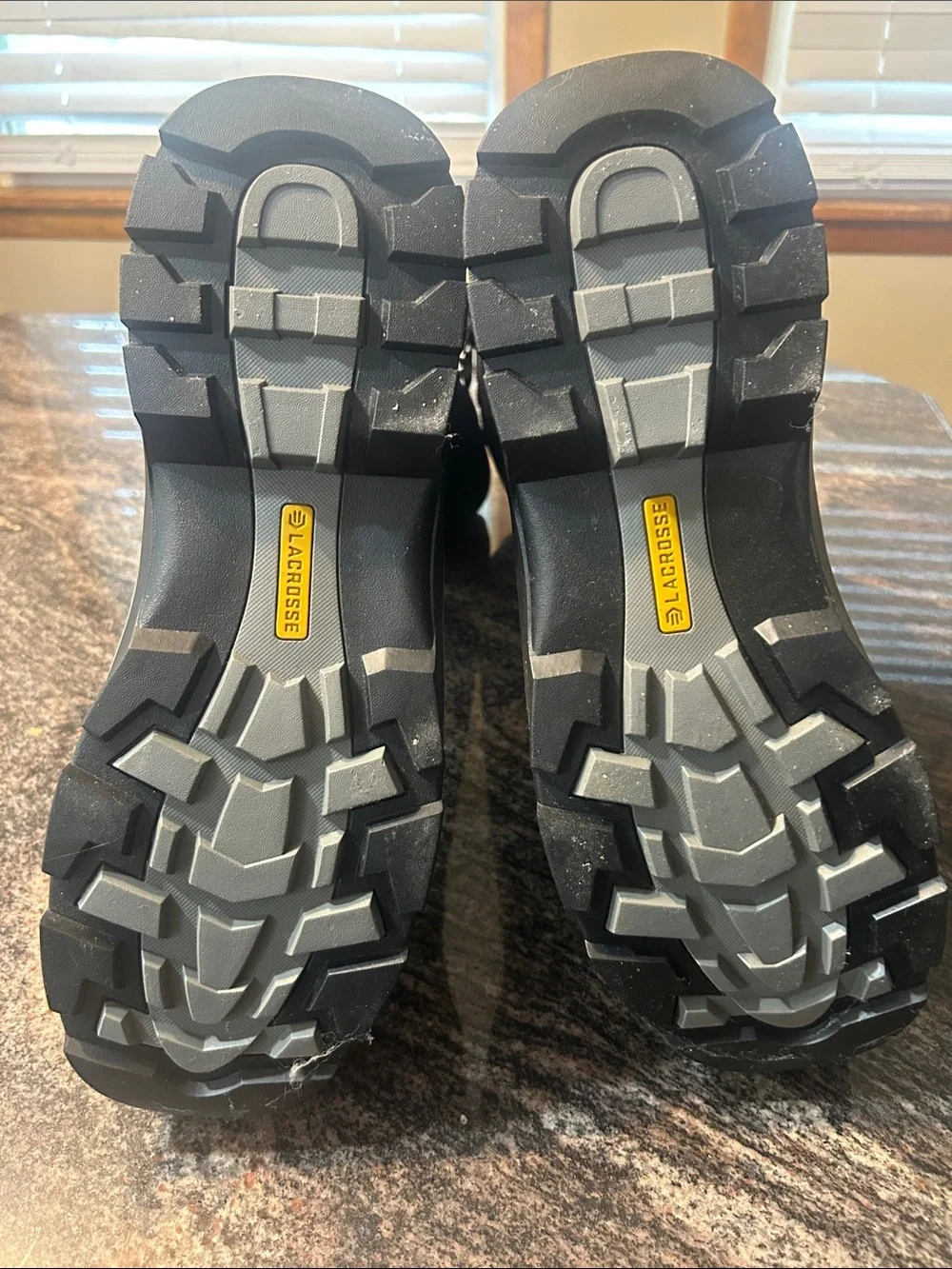 LaCrosse Black and and gray Alpha Thermal boots
